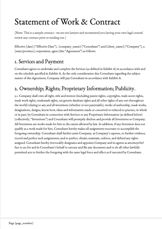 Web Audit/Strategy Proposal Template